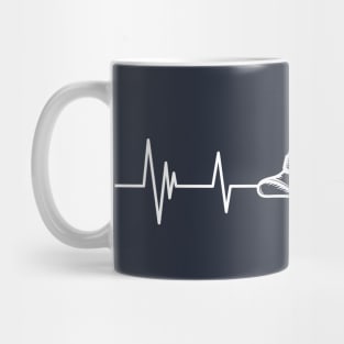 witch hat heartbeat autumn lover Mug